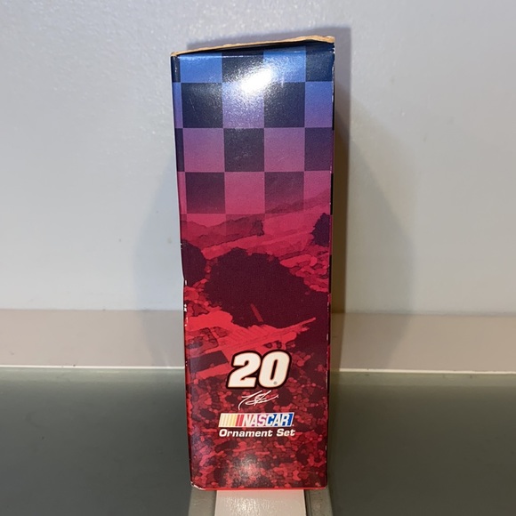 NASCAR 2002 Tony Stewart #20 Ornament Set Collectibles Home Depot - Picture 3 of 8